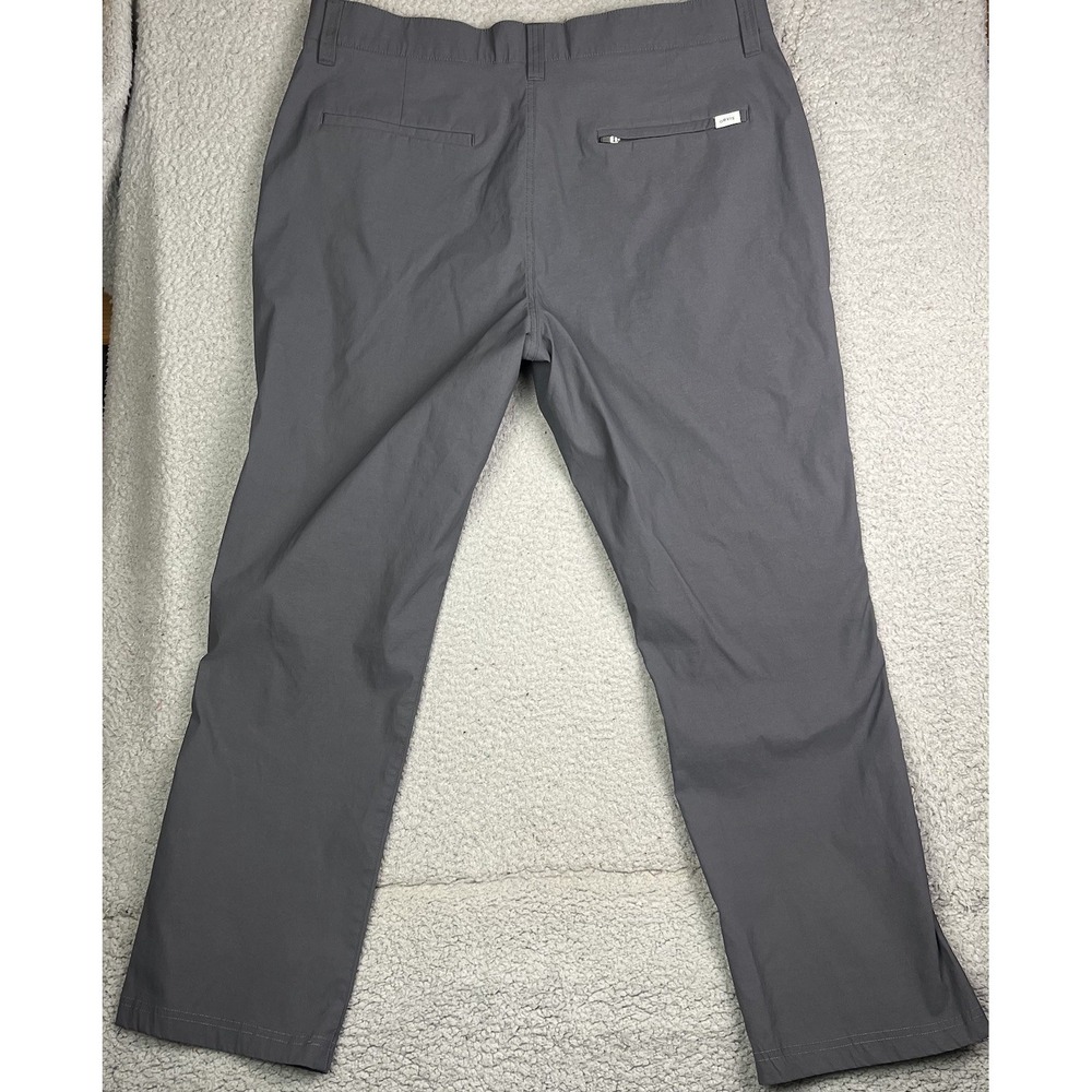Orvis Tech Pants Mens 40 Hiking Nylon Stretch Water Repellent Gray 5 Pocket - Picture 8 of 11